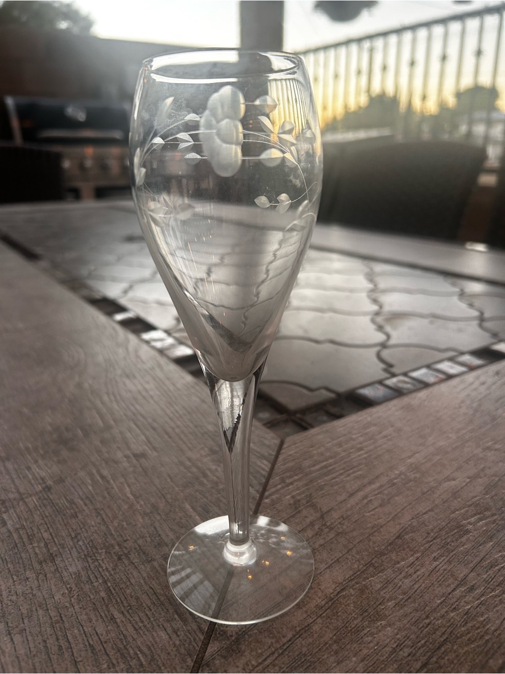 Princess House Champagne Flute